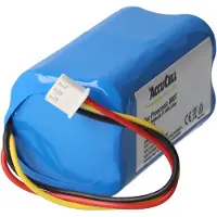 AccuCell Akku passend für Proscenic 800T Li-ion Akku 820T, 830T, 820S nur mit dem weißen Stecker, Abbildung vergleichen