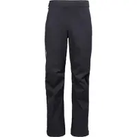 Black Diamond - Fineline Stretch FZ Pants - Regenhose Gr XS - Regular schwarz/grau