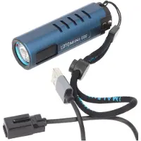 Imalent LD70 Mini EDC LED-Taschenlampe dunkelblau mit 4000 Lumen, Leuchtweite max. 203 Meter