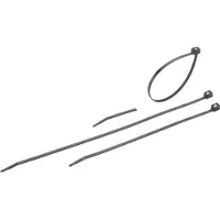 Cimco 181812 Kabelbinder Twist+Cut schw. mit Stahlzunge