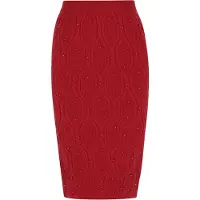 Faina Women Skirt in burgundy | Gr.: xs-s