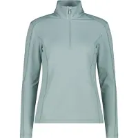 CMP Damen Second-Layer Stretch Softech Skipulli mit Dry Function grün 38