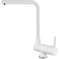 Elleci Danubio G68, Standard, Weiß, Granitek, Hebelgriffe, Einzelbild, Typ L