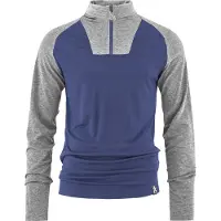 Bula Pull 1/2 Zip aus Merinowolle Retro
