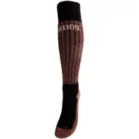 Helios Merino One 60, Skisocken, 2 Paar, braun