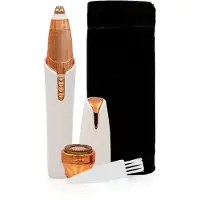 MediaShop Roxy Perfect Brows | Augenbrauenrasierer für makellose Augenbrauen | LED Licht