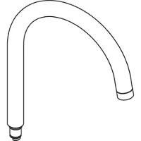 Hansgrohe Auslauf Axor Uno 2 Spültischmischer Chrom