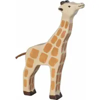 Holztiger Giraffe, Kopf hoch