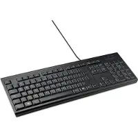 Kensington KB100 EQ Full Size Tastatur, Volle Größe (100%), Kabelgebunden, Schwarz