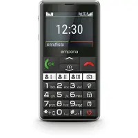 Emporia emporiaPURE-LTE, Balken, Single SIM, 5,87 cm (2.31"), 2 MP, 1400 mAh, Schwarz