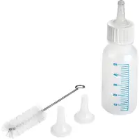 Big Buy Cooking Aufzuchtflasche 50 ml, mit 2 Sauger m. Reinigungsbürste