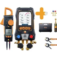Testo Smart Vakuum Set 0564 4558 Temperatur Druck mit Stromzange (0564 4558)