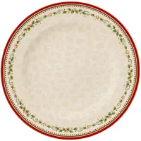 Villeroy & Boch Speiseteller "Speiseteller Sternschnuppe Winter Bakery Delight ø 27,4 cm bunt", bunt, Speiseteller, Speiseteller