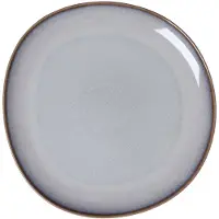 Villeroy & Boch Lave Servierplatte Ø 32 cm Steingut Beige