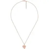 Orphelia 'Hazel' Damen-Kette mit Anhänger aus 925er Sterlingsilber, Rosé, ZH-7082/1