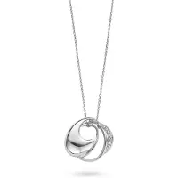Orphelia Damen-Kette aus 925er Sterlingsilber mit Anhänger – Silber ZH-4674