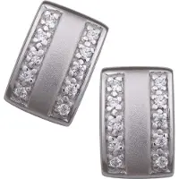 Orphelia Ohrstecker für Damen, 925 Sterlingsilber, Silber ZO-5913