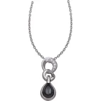 Orphelia Damen-Kette aus 925er Sterlingsilber mit Anhänger – Silber ZH-4538