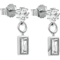 Orphelia 'Madelyn' Damen 925er Sterling Silber Tropfenohrringe - Silber ZO-7583