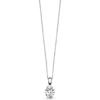 Orphelia Damen-Kette aus 925er Sterlingsilber mit Anhänger – Silber ZH-4691