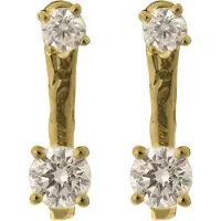 Orphelia 'Lykke' Tropfenohrringe aus 925er Sterlingsilber für Damen - Gold ZO-7128/G