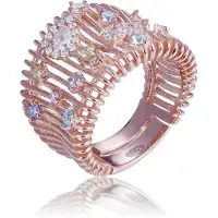 Orphelia Damen-Ring Sterling-Silber 925, Rosé, ZR-7446