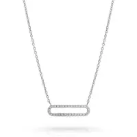 Orphelia 'Charm' Halskette für Damen aus 925er Sterlingsilber – Silber ZK-7563