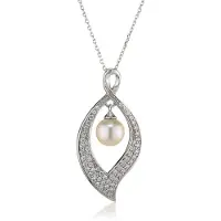 Orphelia Damen-Kette aus 925er Sterlingsilber mit Anhänger – Silber ZH-4795
