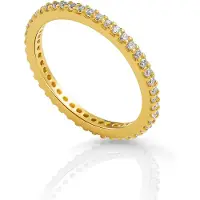 Orphelia 'Lily' Damen-Ring aus 925er Sterlingsilber – Gold ZR-7538/G
