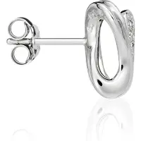 Orphelia Damen 925 Sterling Silber Ohrstecker - Silber ZO-5016