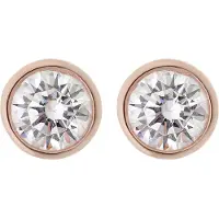 Orphelia Damen 925 Sterling Silber Ohrstecker - Rosa ZO-6079/1