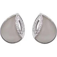 Orphelia Ohrstecker für Damen, 925 Sterlingsilber, Silber ZO-5930