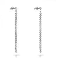 Orphelia 'Glitter' Tropfenohrringe aus 925er Sterlingsilber für Damen - Silber ZO-7548