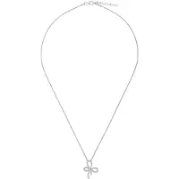Orphelia Damen-Kette aus 925er Sterlingsilber mit Anhänger – Silber ZH-7351