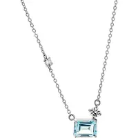 Orphelia 'Fira' Halskette für Damen aus 925er Sterlingsilber – Silber ZK-7571