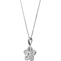 Orphelia Damen-Kette aus 925er Sterlingsilber mit Anhänger – Silber ZH-7479