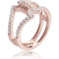 Orphelia Damen-Ring Sterling-Silber 925, Rosé, ZR-7422
