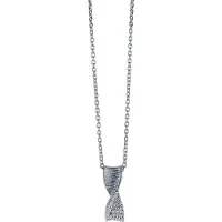 Orphelia Damen-Kette aus 925er Sterlingsilber mit Anhänger – Silber ZH-6028