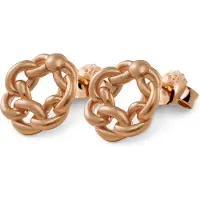 Orphelia 'Estelle' Damen 925er Sterling Silber Steckerohrringe - Rose ZO-7516/RG