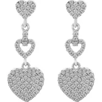 Orphelia 'Mille' Tropfenohrringe aus 925er Sterlingsilber für Damen - Silber ZO-7273