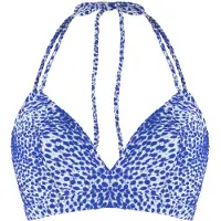 Lingadore Gemoldefer Bikini BH 7709 | Grösse: 38F | Farbe: Weiß/Blau