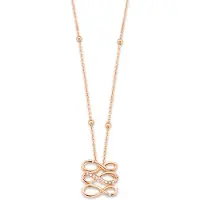 Orphelia Damen-Kette aus 925er Sterlingsilber mit Anhänger – Rosé ZH-7123/RG