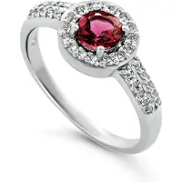 Orphelia 'Bristol' Damen-Ring aus 925er Sterlingsilber – Silber ZR-7579/P