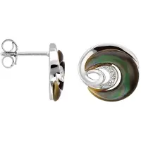 Orphelia Ohrstecker für Damen, 925 Sterlingsilber, Silber ZO-5987
