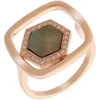 Orphelia Damen-Ring Sterling-Silber 925, Rosé zr-7372