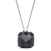 Orphelia Damen-Kette aus 925er Sterlingsilber mit Anhänger – Silber ZH-4552