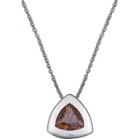 Orphelia Damen-Kette aus 925er Sterlingsilber mit Anhänger – Silber ZH-4567
