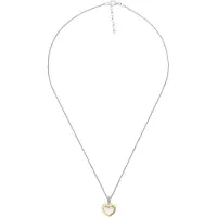 Orphelia 'Debby' Damen-Kette mit Anhänger aus 925er Sterlingsilber – Silber/Gold ZH-7289/G