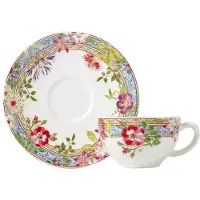 Gien Fayencerie Gien 'Millefleurs' Kaffee-/Tee-Untertasse 15,2 cm Millefleurs 1643STHE01