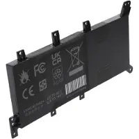 AccuCell 5000mAh Akku passend für ASUS X555, C21N1347, Li-Polymer, 7,6V, 38,0Wh, built-in, ohne Werkzeug